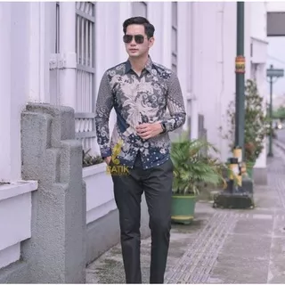 MURAI BATU BATIK SLIMFIT LENGAN PANJANG SRAGENAN