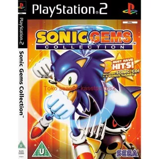 Sonic Gems Collection Cd PS2 Kaset PS2 Game PS2