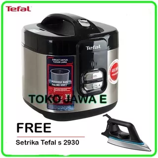 TEFAL RK364 /Rice Cooker Tefal 2 L Bisa 3 Fungsi - STENLIES STEEL