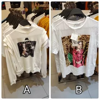 Zara Tshirt Sale / Baju Wanita