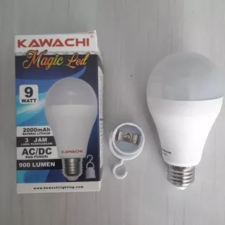 Lampu Emergency Darurat Magic LED 9W 9Watt Original Kawachi Sentuh