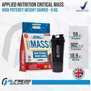 Applied Nutrition Critical Mass 6kg Weight Gainer