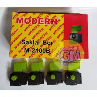 Saklar Bor Switch Bor Modern 10mm M2100B M 2100 B / JIZ10