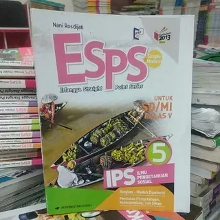buku esps IPS SD/Mi kelas 5 penerbit Erlangga