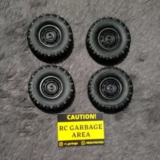 Velg ban set rc offroad wpl c14 c24 hex 5mm original