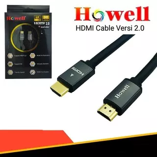 CABLE HDMI HOWELL 2-3-5-10 Meter  V 2.0 BOX Kabel Howell HDMI