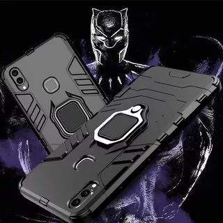 OPPO F9 A3S F1 Plus F3 Plus R15 R17 Pro OPPO Realme C1 R17Pro F1Plus F3Plus Magnetic Ring Ironman Case Cover