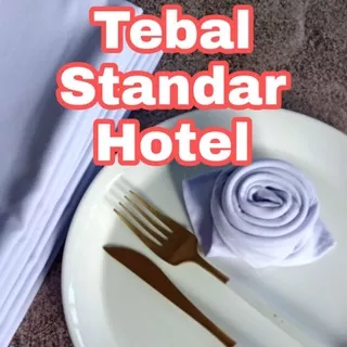 Napkin Tebal 37x37 Serbet Standar Hotel Folding Napkin Hotel Resto Cafe Catering Lap Jamuan Makan