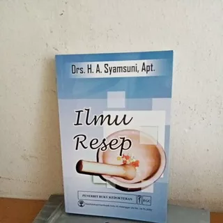 buku ilmu resep Drs h a syamsuni