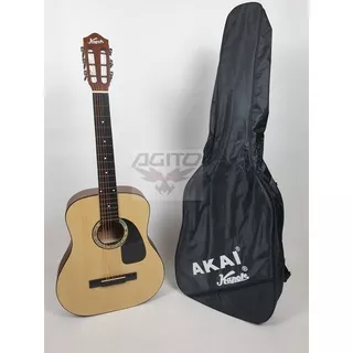 Gitar Akustik Kapok FG 199 Natural Doff Dengan Dryer Gitar Chrome