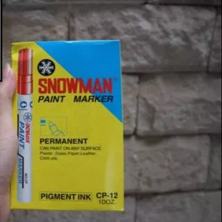 Spidol Paint Marker Snowman