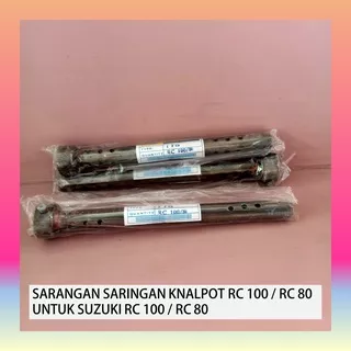 SARANGAN SARINGAN KNALPOT RC 100 / RC 80 UNTUK SUZUKI RC 100 / RC 80