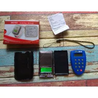 Mini Pocket Scale LCD Digital/Timbangan Emas Digital Mini Akurasi 200 Gram /0.01 gram