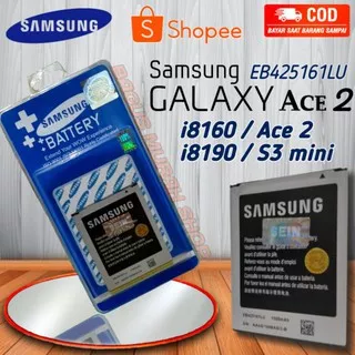 Baterai Samsung Ace 2 i8160 S3 Mini i8190 J1 Mini J105  battery batre handpone Batrai EB425161LU