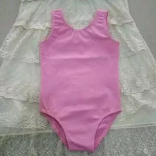 Baju Ballet Leotard Tank Top / Tangan Kutung Anak