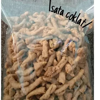 Keripik usus ayam 500gr gurih dan renyah