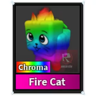 Termurah Roblox Murder Mystery 2 / MM2 Pet Chroma Fire Cat