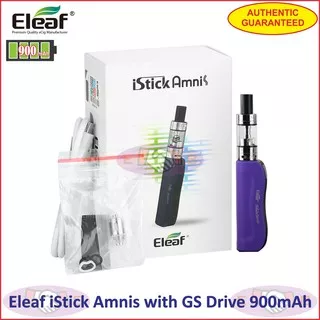 Eleaf iStick Amnis 30W 900mAh with GS Drive Vaporizer Kit - Authentic