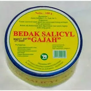 BEDAK SALICYL Cap Gajah 100gr