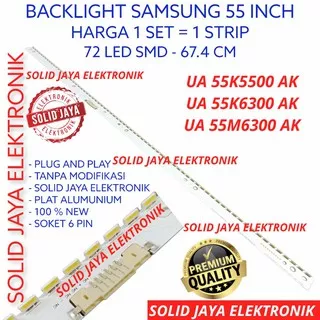 BACKLIGHT TV LED SAMSUNG 55 INC UA55K5500 UA55K6300 UA55M6300 55K LAMPU BL UA55K5500AK UA55K6300AK