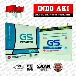 AKI MOBIL NS60S 46B24R(S) 12V 45Ah ORIGINAL PREMIUM