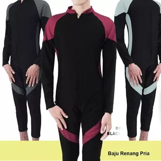 PAKAIAN RENANG PRIA DEWASA RIZQY JUMPSUIT PANJANG RDL 301