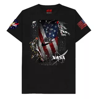 H&M NASA ASTRONOUT ANTRONOT NASA H&M HYPE BEAST TSHIRT KAOS NASA ASTRONOT H&M ASTRONOT