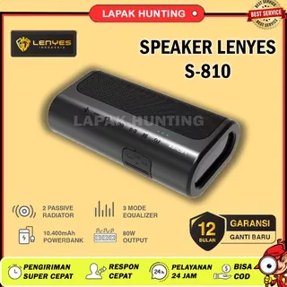 SPEAKER LENYES S810 80W BLUETOOTH SUPERBASS WIRELESS SPEAKER ORIGINAL 5.0 DSP HIFI STEREO SPEAKER PORTABLE