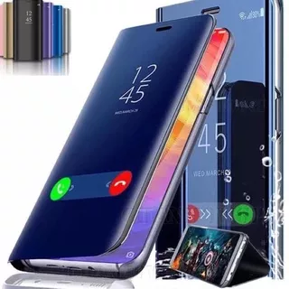 Diskon s/d 50% IPHONE 6 6G 6S 6+ 6S+ 7 7+ 8 8+ PLUS Flip Cover Clear View Case Mirror Standing