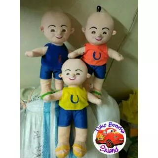 Boneka(Upin&ipin sepasang)/boneka karakter kartun/animasi/souvenir/murah terlaris