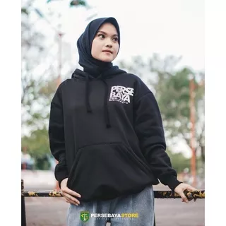 Jaket Hoodie Persebaya WANI City Coordinate Hitam