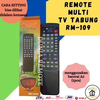 REMOTE MULTI TV TABUNG/LCD/LED UNIVERSAL CHUNGHE CH 109 (TOSHIBA SONY SHARP LG SAMSUNG DLL)