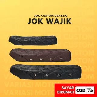 Jok Wajik Motor Custom / Jok Japstyle / Jok Scrambler / Jok Custom Japstyle / Jok Motor Japstyle