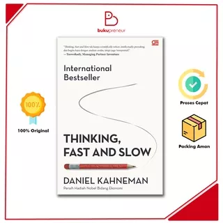 Thinking, Fast and Slow (Cover Baru) Daniel Kahneman