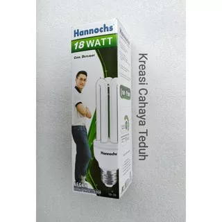 LAMPU HEMAT ENERGI HANNOCHS 18W ( Paket 6 Pcs )