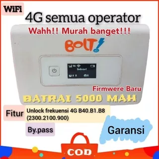 Modem wifi 4G unlock all operator suport by.u / live on modem bolt orion dan mf90 4G