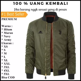 Jaket Bomber Parasut Pria terbaru 2020 Waterproof Keren gaya Distro Juventus Ready Stok Bisa COD