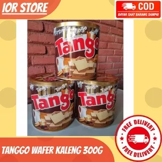 Wafer tango coklat vanilla kaleng / tango wafer coklat vanilla kaleng / wafer tanggo vanilla cokelat kaleng 300gr