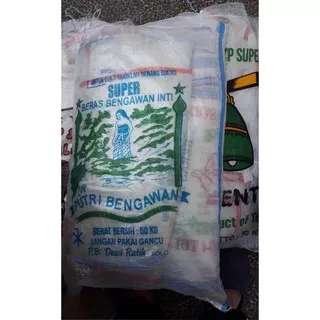 karung bekas beras 50kg bening transparan