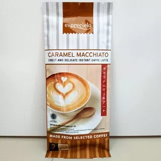 Caramel Macchiato Caffe Latte by Esprecielo Selected Coffee Kopi Instant