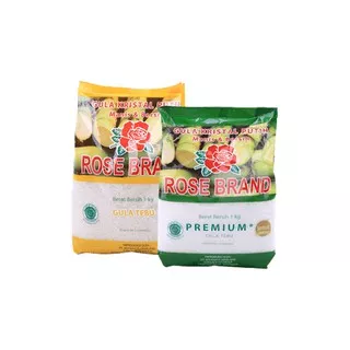 GULA / GULA ROSE BRAND TEBU PREMIUM 1KG/ GULA MURAH/ GULA CURAH/ GULA ROSE BRAND 1KG DAPOER MATEEP