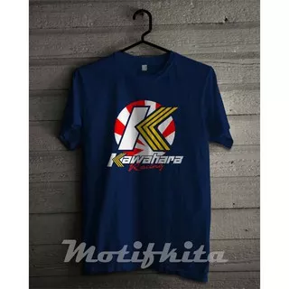 Baju / Kaos KAWAHARA RACING  keren pria wanita Motifkita -andara32 store