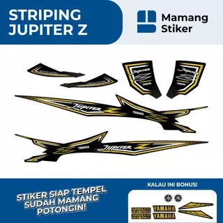 STRIPING YAMAHA JUPITER Z LAMA VARIASI 1 SIMPEL/JUPITER Z BURUNG HANTU FULL BODY/JUPITER Z1 BURHAN STOCK DECAL/STIKER MOTOR VINYL BURHAN VARIASI ORIGINAL/STICKER VARIASI/JUPITER Z 2003 2004 2005 2006 2007 2008 2009/AKSESORIS JUPITER Z LAMA OLD