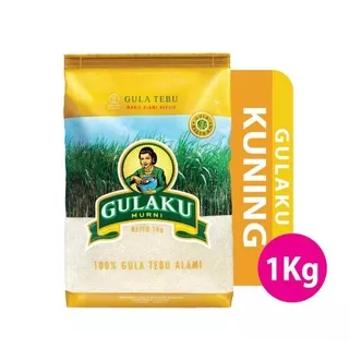 GULAKU - Gula Pasir Tebu ( KUNING ) 1kg