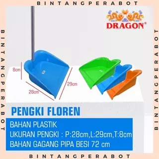 Dragon-Pengki Sampah Dragon Plastik / Serok Sampah / Pengki Dragon Florence