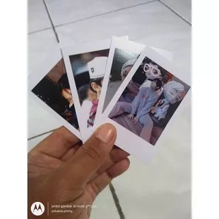 Cetak Foto Polaroid 2R Laminasi Glossy