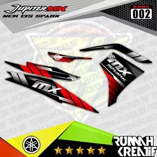 Jupiter mx 135 new (exiter 135) 2012-2015-NJMX STRIPING VARIASI RK-A