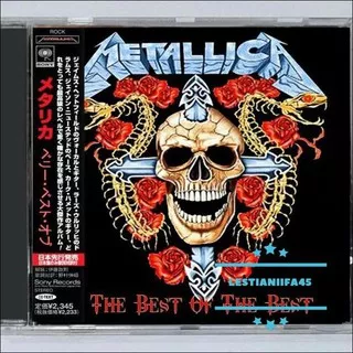 Cd Audio Metallica - The Best Of The Best Japan Edition 2 Cd