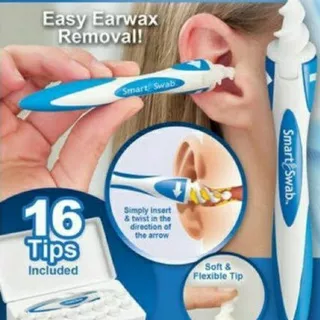 Smart Swab Easy Earwax Removal Alat Pembersih Telinga No Box