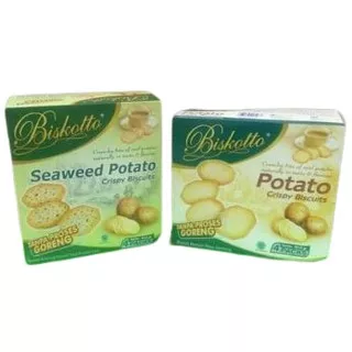 BISKOTTO - POTATO CRISPY BISCUITS 400GR